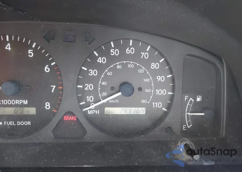 2000 Toyota Corolla Le from USA, damaged, VIN 2T1BR18E0YC357216